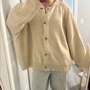 Cozy Cream Oversized Cardigan